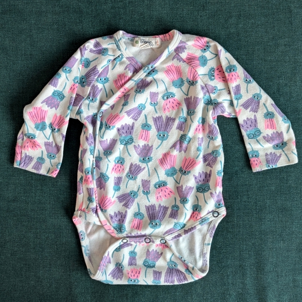 The Bonnie Mob kimono bodysuit onesie